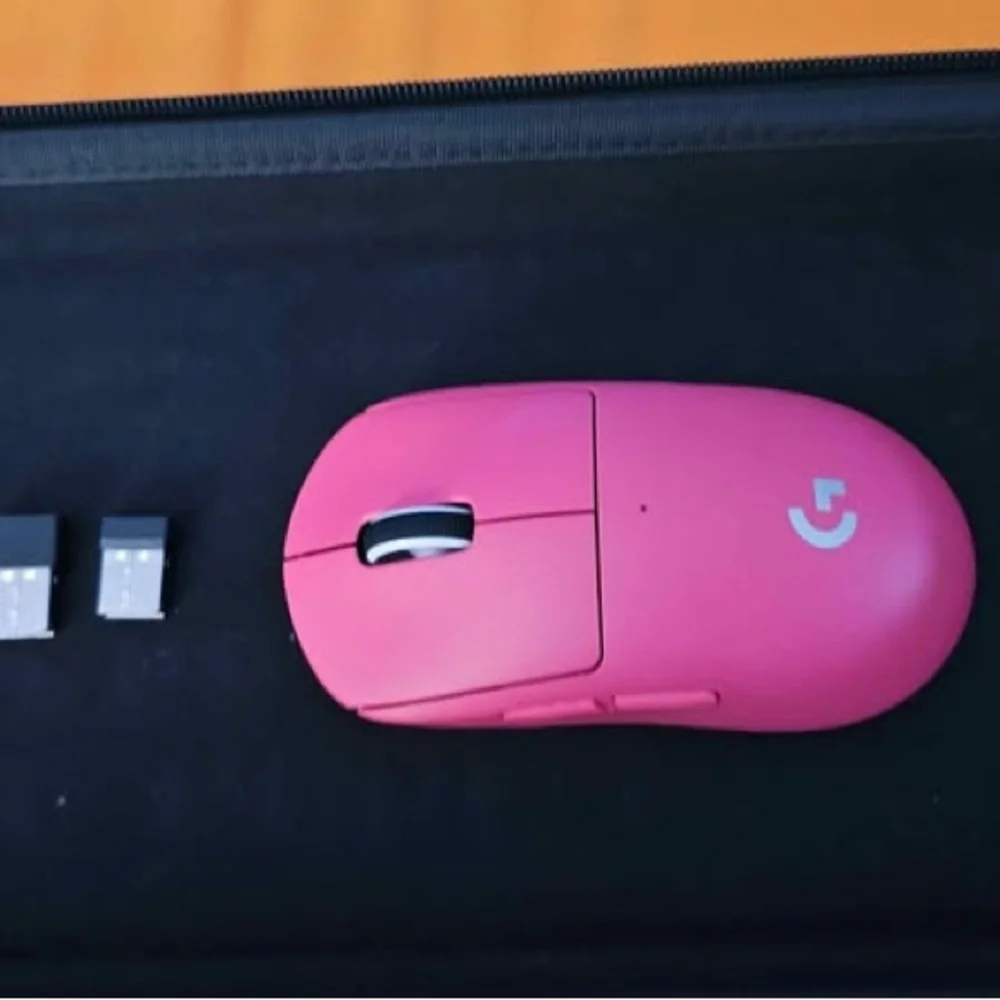 Logitech Pink Keyboard and Mouse Set